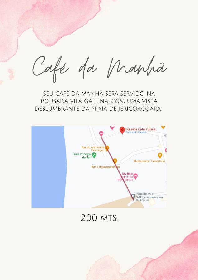 Vila Maria Pousada Жижока ди Жерикоакоара Екстериор снимка